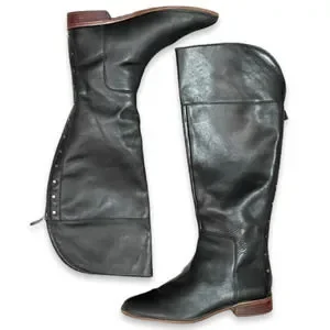 Franco Sarto Shoes Franco Sarto Roselle Boots Over The Knee Leather 9 Poshmark